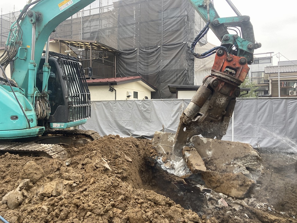 江戸川区西小岩5丁目既存建物解体工事 │ 施工事例｜サン・アライズ